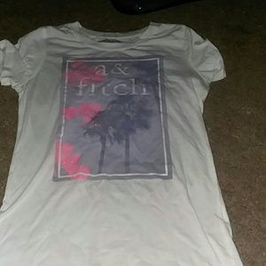 NWOT A&F kids  (girls) pretty t-shirt (